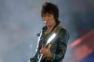 Rolling Stones Ronnie Wood has tied the knot to his much younger girlfriend.Photo / AP