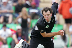 Kyle Mills in action. Photo / HBT