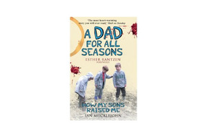 Ian Mucklejohn has written two books about life with his sons, (from left) Ian jnr, Piers and Lars. Photo /