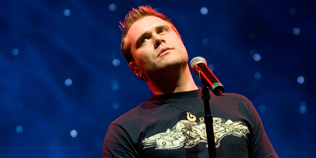 Daniel Bedingfield at Vector Arena in 2007. Photo/Kenny Rodger