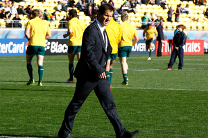 Wallabies coach Robbie Deans. Photo / Paul Estcourt