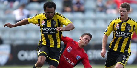 Paul Ifill in action against Adelaide. Photo / Getty Images
