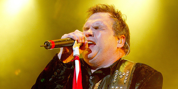 Meatloaf performing with the Auckland Philharmonia at Western Springs. Photo/Martin Sykes
