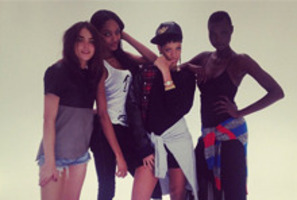 Rihanna has revealed her first ad campaign for River Island.Photo / Instagram