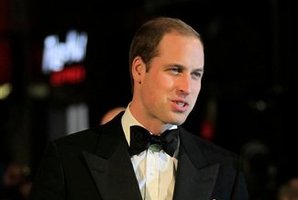 Britain's Prince William will spend Christmas with Kate in the southern England village of Bucklebury. Photo / AP