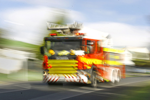 The Fire Service received several calls just before 3am about a Henderson house. Photo / File