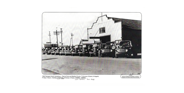 Rodney Hide and his dad criss-crossed North Canterbury in the trusty Bedford truck. Photo / Supplied