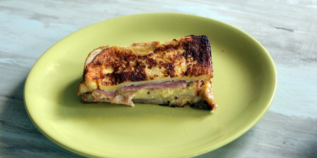 Croque Monsieur is a tasty way to use leftover Christmas ham. Photo / Doug Sherring