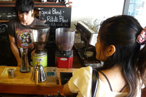 Most Thai people prefer iced coffee but cafes like Ristr8to are quickly gaining a following. Photo / Supplied