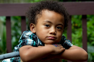Zeph Vagana is recovering after an operation to remove magnetic balls that had perforated his bowel. Photo / Brett Phibbs
