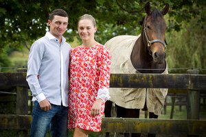 Opie Bosson and Danielle Johnson will be competing against each other in the Boxing Day races at Ellerslie. Photo / Natalie Slade