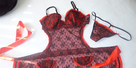 More than 80 gifts were listed yesterday, including this lingerie. Photo / Supplied