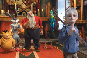 Santa Claus, the Easter Bunny and many other mythical beings join forces to battle an evil spirit in Rise of the Guardians. Photo / Supplied