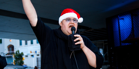 Kim Dotcom. Photo / Neville Marriner