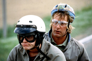 A Christchurch tagger was likened to Dumb and Dumber characters Jim Carrey and Jeff Daniels.