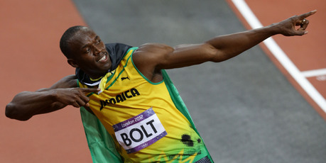 Sprint superstar Usain Bolt will stay in the frame as he heads to a world championship showdown with Yohan Blake in Moscow. Photo / Brett Phibbs