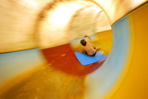 The hydroslide at Hamilton's Waterworld. File photo / Amos Chapple