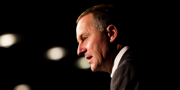 John Key seemed to develop a political Alzheimer's when questions about tricky issues were put to him. Photo / NZ Herald