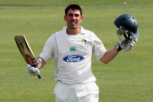 Mathew Sinclair, pictured, and Will Young did the damage at the top of the order as they put on 111 for the second wicket in just 10.4 overs. Photo / APN