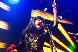 Kimbra performs at Rhythm and Vines in Gisborne. Photo / Supplied