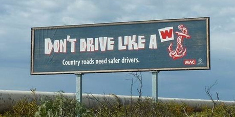 A memorable billboard. Photo / Supplied