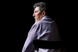 Broadcaster Sir Paul Holmes. Photo / David White