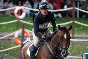 Sir Mark Todd in action for New Zealand during the London Olympic Games. Photo / Mark Mitchell