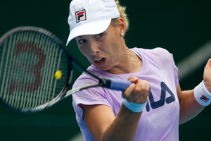 New Zealand tennis player Maria Erakovic. Photo / Dean Purcell