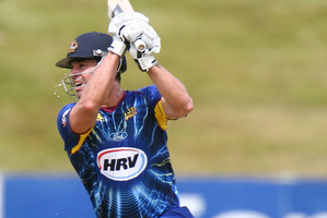 Ryan ten Doeschate was a big factor in Otago's win. Photo / Getty Images