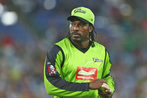 Chris Gayle has been well below his best - averaging just 13 from six innings. Photo / Getty Images
