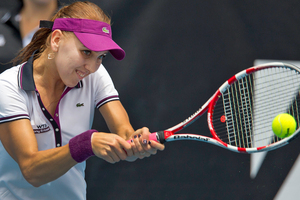 Elena Vesnina. Photo / Brett Phibbs