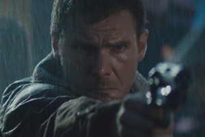 Harrison Ford as Deckard in a scene from Blade Runner. Photo / Supplied