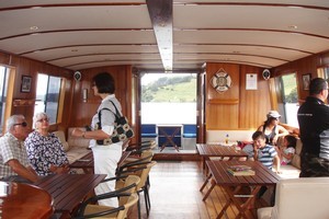 Karapiro Cruiser offers refreshments to enjoy while observing life on the lake. Photo / Supplied