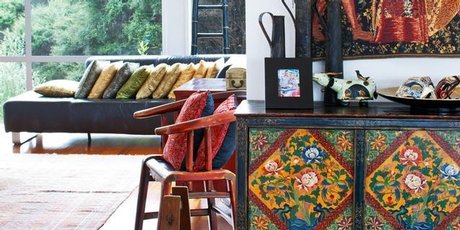 If you want to focus attention on special furnishings then keep wall colours simple. Photo / Your Home & Garden
