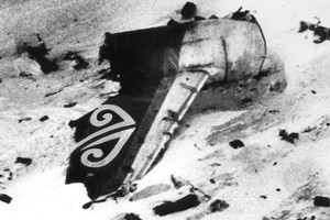 The families of the Air New Zealand TE901 flight crew need the closure a formal exoneration would bring. Photo / NZ Herald