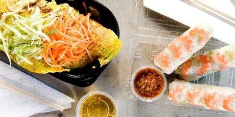 Saigonz have not forgotten their humble beginnings; keeping their refreshing menu of pho, salads, fresh and fried spring rolls and lemongrass dishes. Photo / Babiche Martens