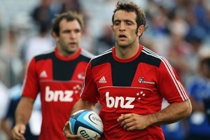George Whitelock and Adam Whitelock make up half of the Whitelock quartet. Photo / Getty Images