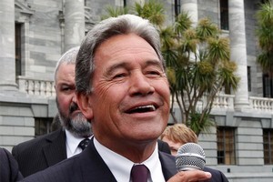 Winston Peters will happily wreak havoc at question time. Photo / Mark Mitchell