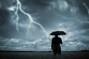 Heavy rain, lightning and thunderstorms are predicted for the last two weeks of summer. Photo / Thinkstock