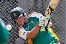 South Africa's ODI and T20 cricket captain A B De Villiers. Photo / Mark Mitchell