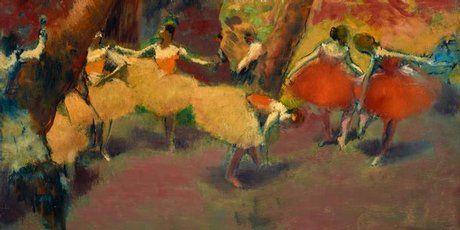 Before the Performance, Edgar Degas. Photo / Supplied
