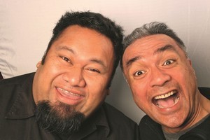 Eteuati Ete and Tofiga Fepulea’i. Photo / Supplied