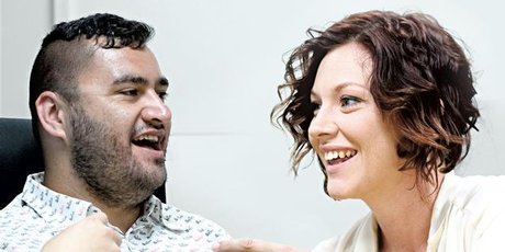Tama Waipara (left) and Esther Stephens. Photo / Ted Baghurst