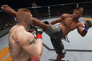 UFC Undisputed 3 - like a good solid kick in the face. Photo / Supplied