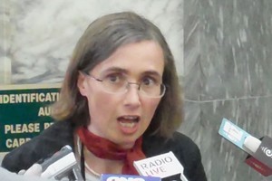 Green MP Mojo Mathers, who is deaf, has been told her office will need to pay for the technology she needs to speak in Parliament. Photo / Supplied