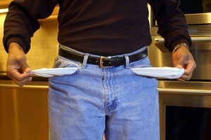 For any chronic overspender, there is a point where they can't borrow any more. Photo / Thinkstock