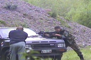 Surveillance footage was yesterday shown at the Urewera trial. Photo / Supplied