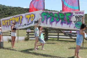 Welcome to Splore. Photo / Liam Gold