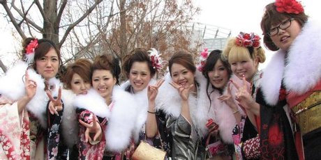 Young Japanese women view seijin no hi as their door to freedom from parental constraints. Photo / Ian D Robinson