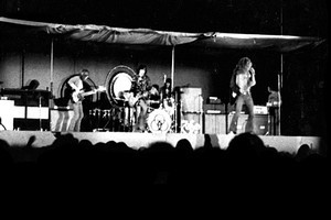 Led Zeppelin at Western Springs. Photo / Jed Town